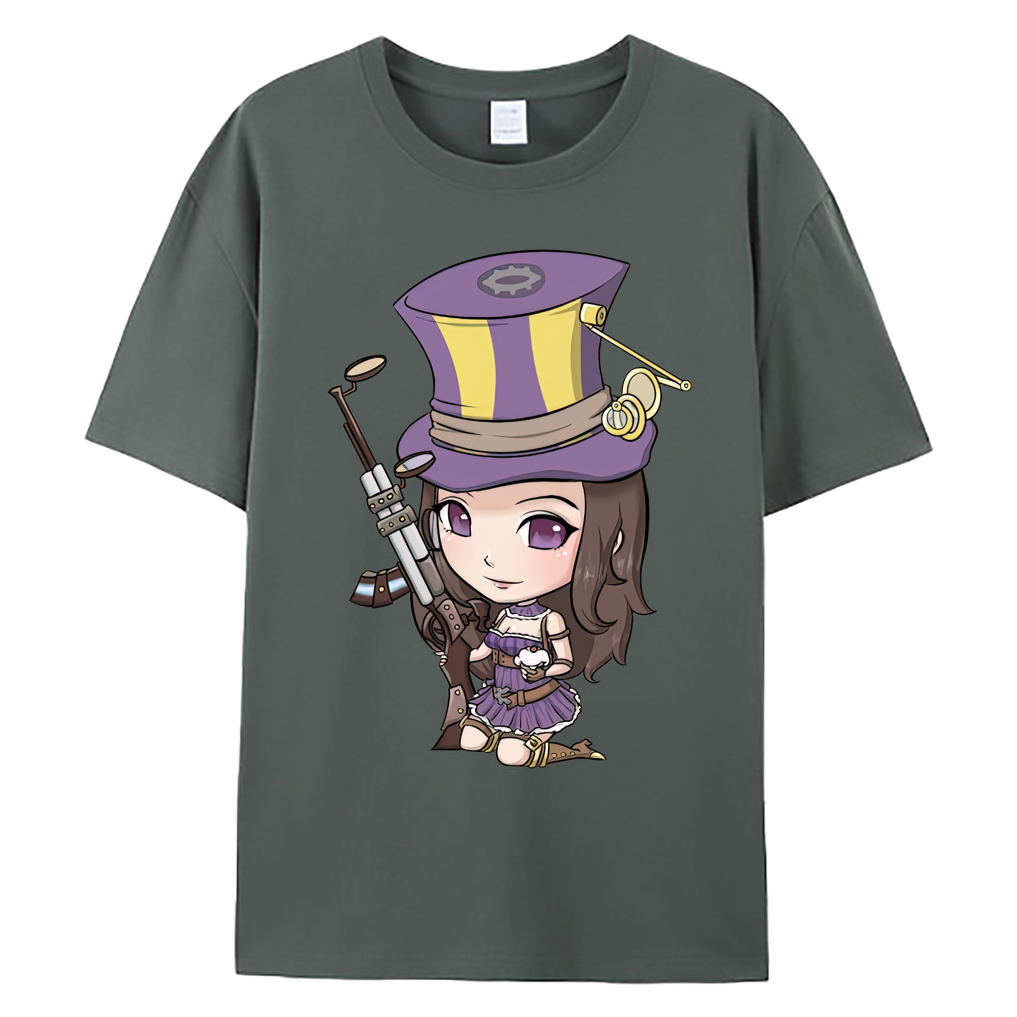 （画像用） リーグ・オブ・レジェンド League of Legends LOL 綿100％ メンズ半袖Tシャツ｜肌触りやわらか＆通気性